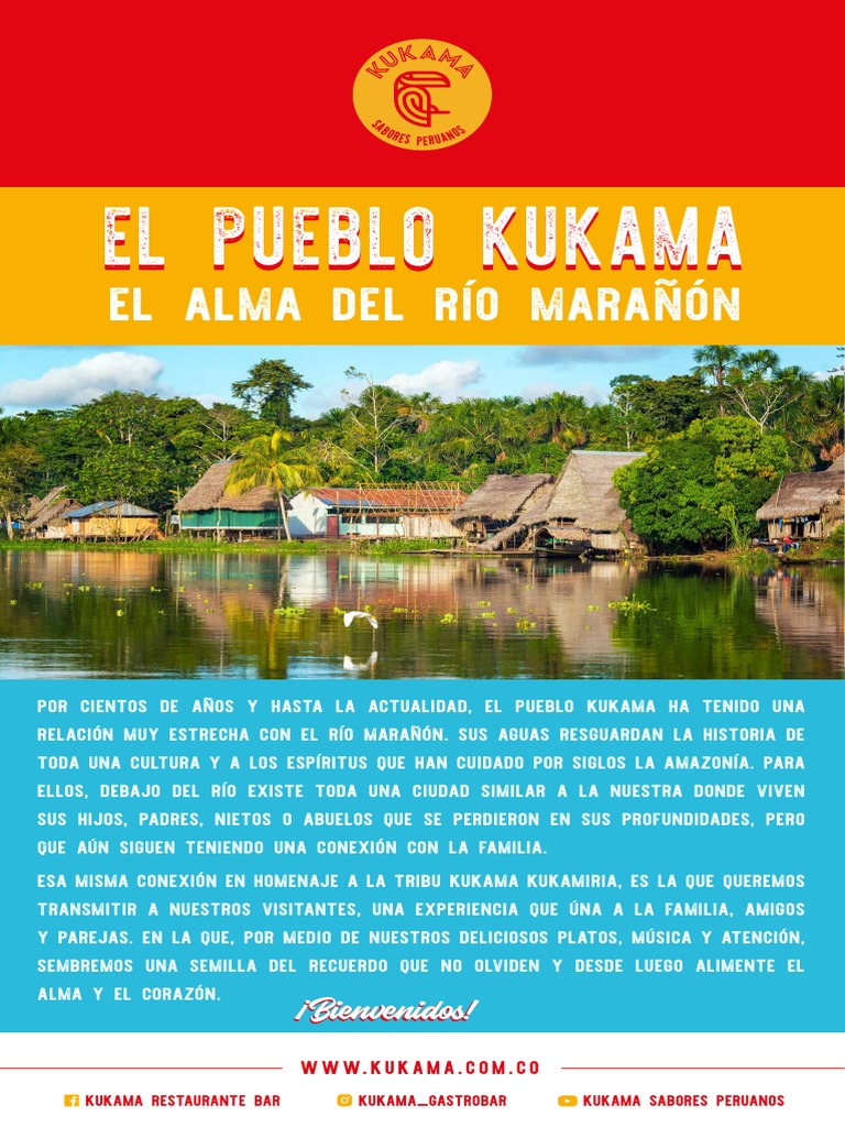 Carta Kukama 2022 | PDF | Cocina latinoamericana | Cocina occidental