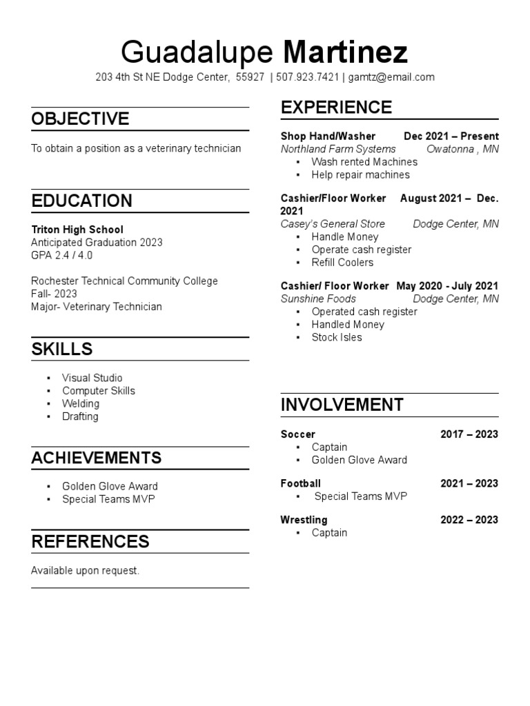 Resume Template3 PDF - 1705055112