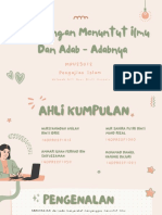 Kepentingan Menuntut Ilmu dan Adabnya