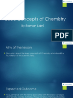 Basic Concepts of Chemistry