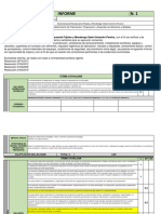 Ejemplo de informe de calidad