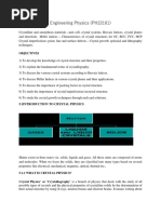 Engineering Physics (PH22101) : Objectives