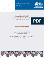 Xxvii Jornadas de Actualizacion en Salud 2022: Modalidad: HÍBRIDA