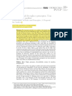 Derrotabilidad de Reglas y Principios. Una Propuesta de Análisis