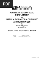 Maintenance Manual Supplement Instructions For Continued Airworthiness