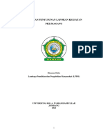 Format Penulisan Laporan Kegiatan PKL-MAGANG