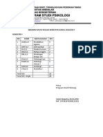 Sebaran Mata Kuliah Ganjil 16.17.a