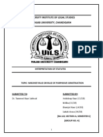 University Institute of Legal Studies Panjab University, Chandigarh