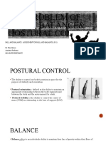 The Problem of Falls, Balance& Postural Control