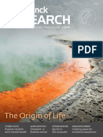 The Origin of Life: The Science Magazine of The Max Planck Society 3.2018