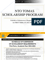 UST Schedule and Requirements 05112022