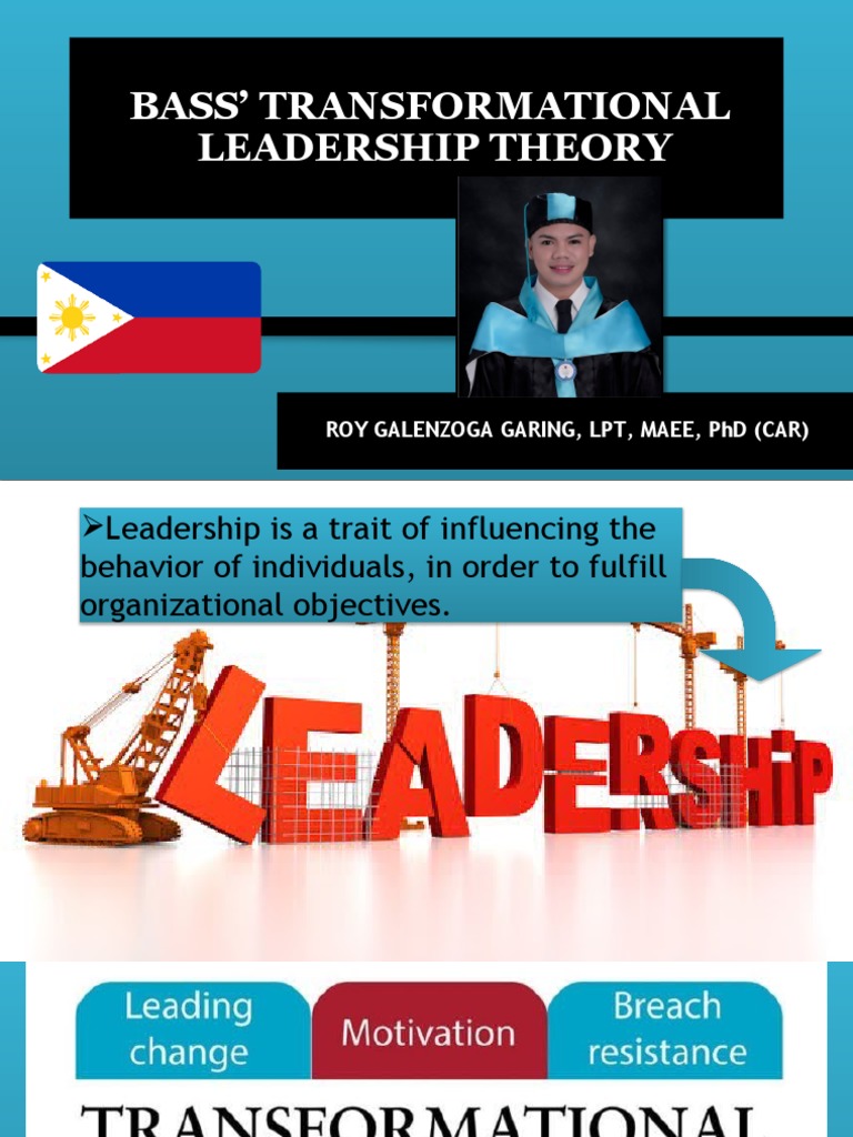 Bass' Transformational Leadership Theory PDF Leadership