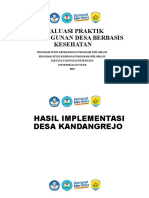 Evaluasi Praktik Pembangunan Desa Berbasis Kesehatan