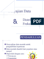 Penyajian Data: Distribusi Frekuensi