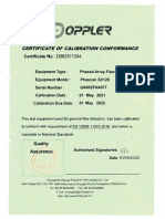 Certificado de Calibracion 2 Mayo 2021