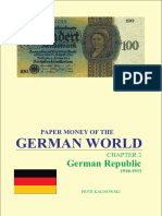 Weimar Republic paper money 1918-1933