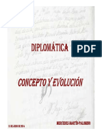 Diplomática Concepto y Evolución Junio 2014 1 85 1