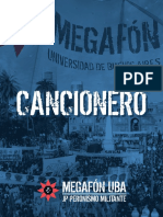 Cancionero Megafón Uba