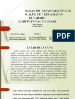 Asuhan Kebidanan Ibu Nifas di Desa Lam Alue Cut