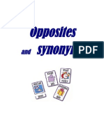 Opposites and Synonyms