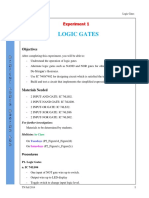 DLD LAB Experiment 1 v1