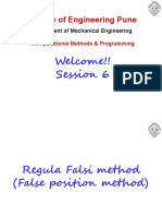 College of Engineering Pune: Welcome!! Session 6