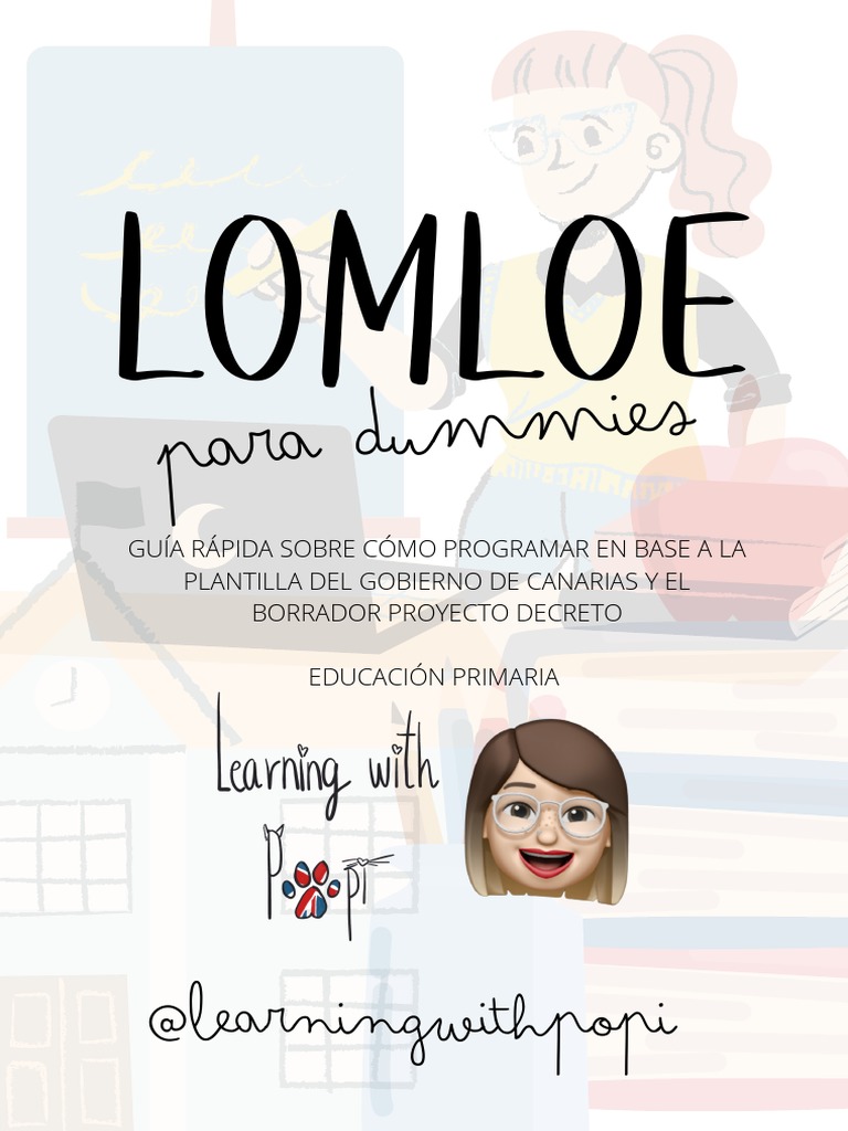 Guía LOMLOE para Programación en Canarias | PDF | Plan de estudios ...