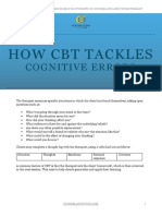 CT How CBT Tackles Cognitive Errors