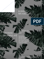 Konsep Muamalah