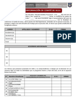 Acta de conformación de Comite de Aula IE MBP 2023 PP-FF