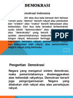 Konsepsi Demokrasi Indonesia