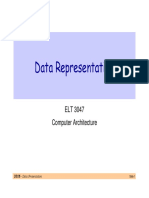 Data Representation: ELT 3047 Computer Architecture