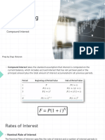 Engineering Economy: Compound Interest