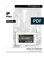 Calibration - Manual - PRS145 Spanish