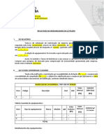 Minuta Do Relatório Do Setor de Licitaçõe e Contratos