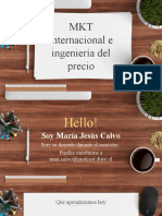 MKT Internacional e Ingeniería Del Precio