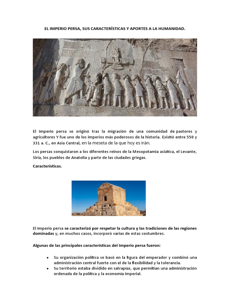 El Imperio Persa Pdf Imperio Aqueménida Imperio Romano