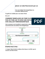 Comment Remplacer Un Tube Fluorescent Par Un Tube LED ?