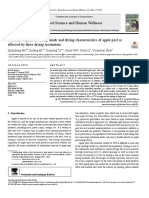 2021 - Stability of Phenolic Compounds and Drying Characteristics of Apple Peel As Affected by Three Drying Treatments