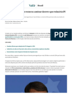 Por Que Bolsonaro Se Recusou A Assinar Decreto Que Reduziria IPI em 33%