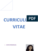 Curriculum Vitae: I. Datos Personales