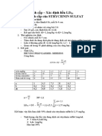 Bài 2: Độc tính cấp - Xác định liều LD Độc tính cấp của STRYCHNIN SULFAT