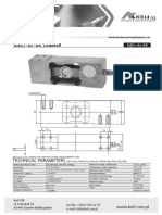 FT-KELI-ILEC. Ficha Tecnica de Celda de Carga KELI SENSOR Mod. ILEC Series