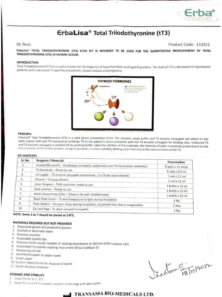 Total Triiodothyronine PDF