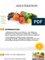 Food Adulteration