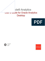 Desktop OracleAnalytics DetailesStudy