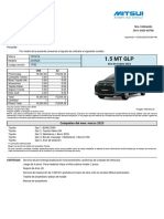 1.5 MT GLP: LA VICTORIA, 10 de Marzo de 2023 2011-2023-05758 Nro. Cotización