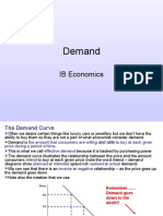 Demand: IB Economics