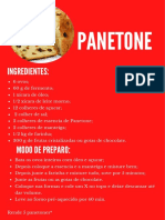 Ingredientes:: Panetone