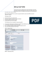 Concept of ERS in SAP MM